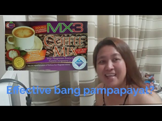 MX3 Slimming Coffee Kaalulanguse andmed